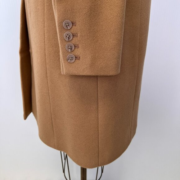 Vintage J.Crew Coat Women 6 Wool Cashmere Work Over Jacket Thinsulate Retro Core - Picture 5 of 16